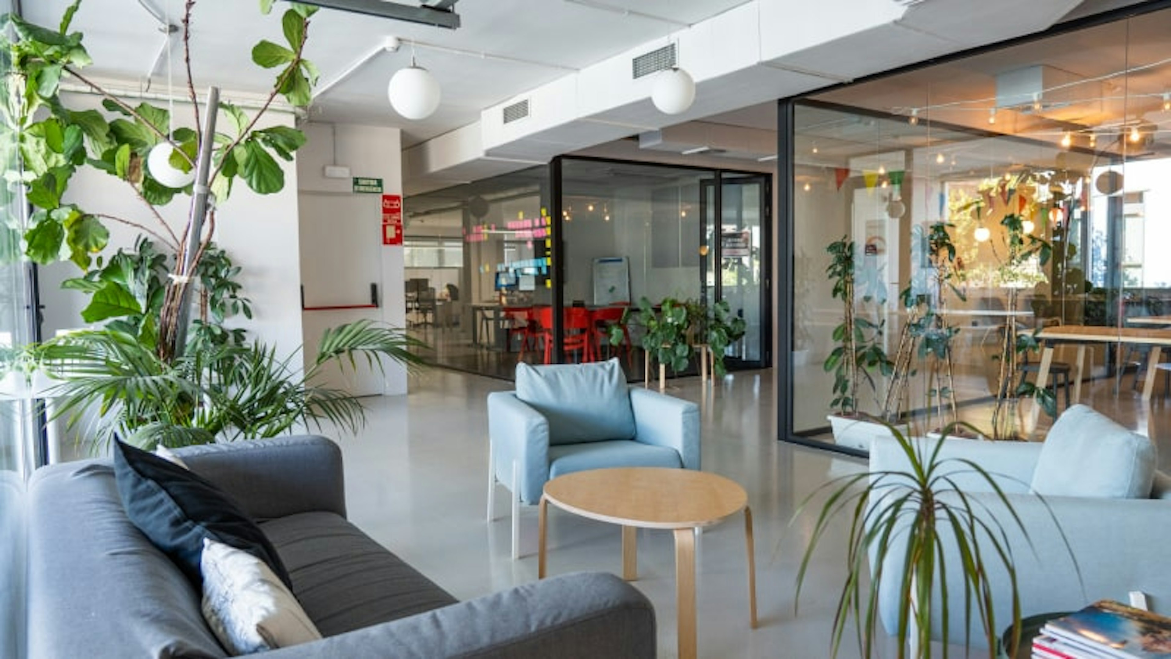 Factorial Büro Das spanische Büro von Factorial HR.