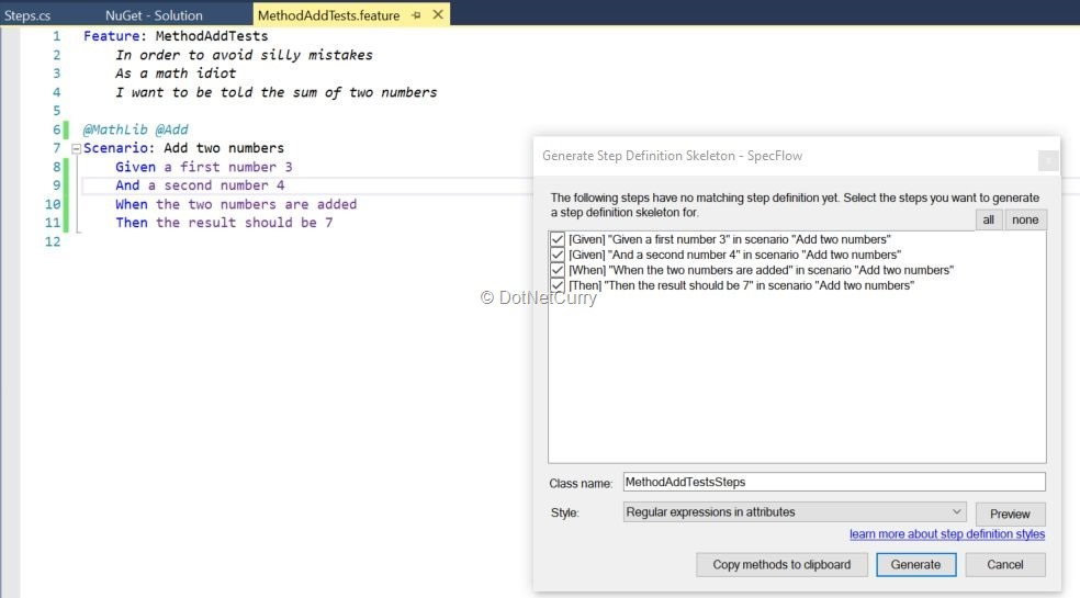 step-definitions step-definitions