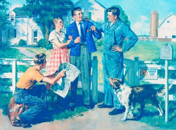 FFA Calendar Cover, 1952