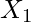 X_1        