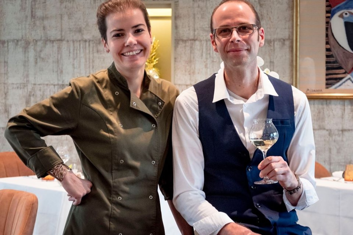 Manon Schenck et David Delmas de «La Table de Manon» à Grandhan.