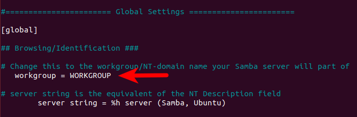 samba share ubuntu