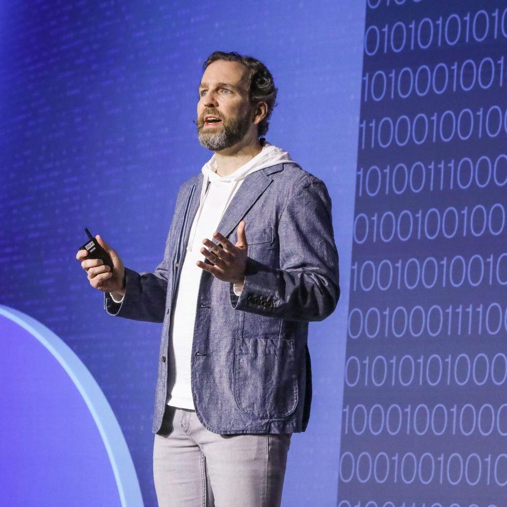 Jared Peterson speaking at breakout session