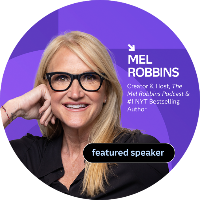 Mel Robbins promotional headshot