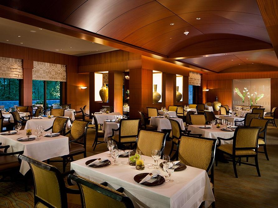 Umstead Hotel dining room