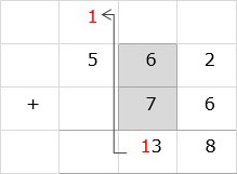 Add Digit in Tens Column