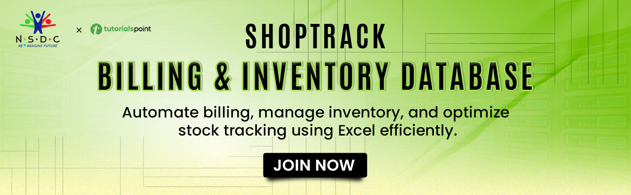 ShopTrack: Smart Billing & Inventory Database
