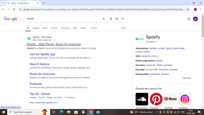 Spotify - 1 Spotify - 1