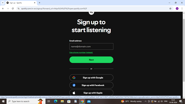 Spotify Sign Up Spotify Sign Up